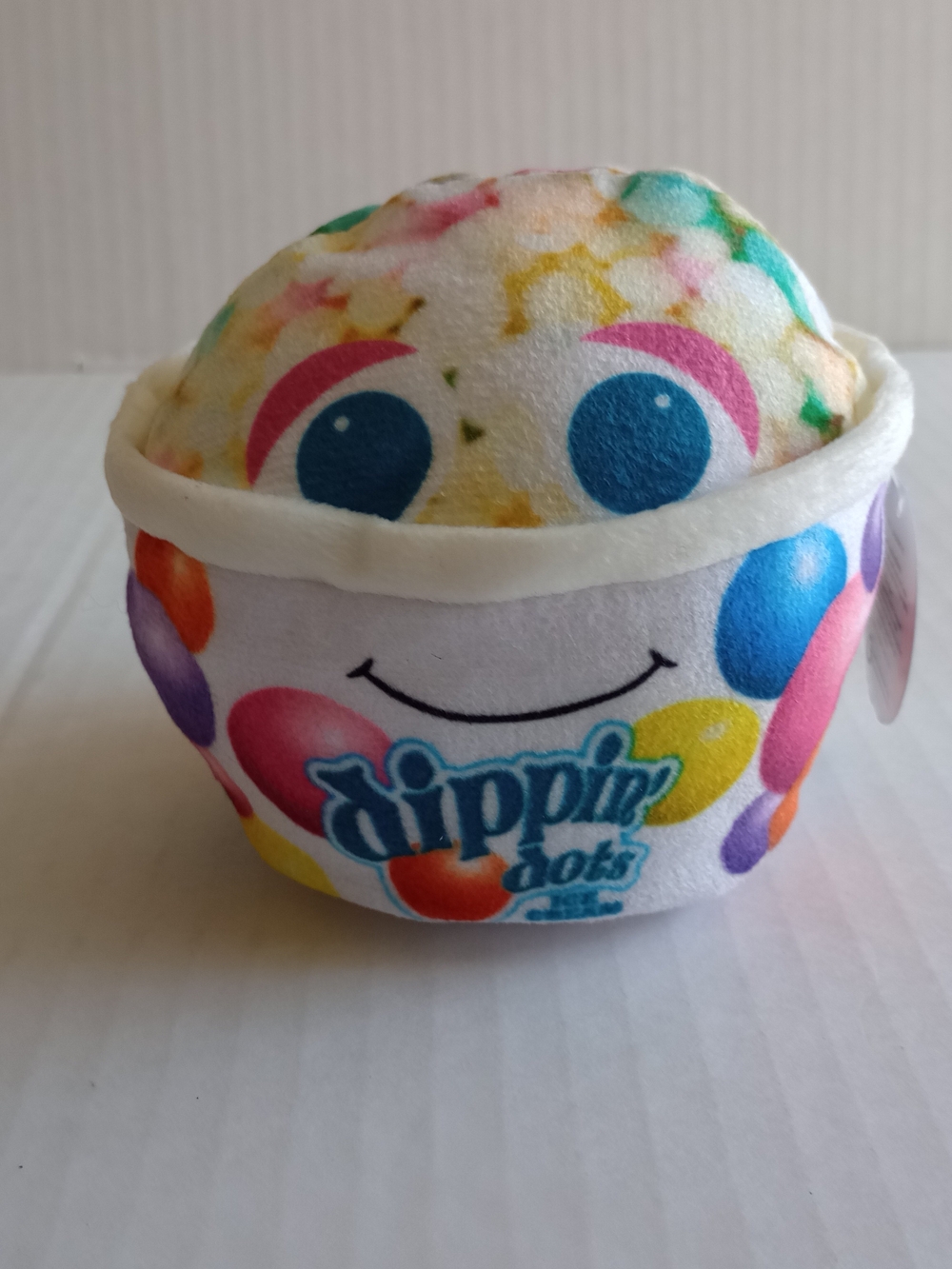 Goffa Dippin' Dots Rainbow Ice Cream Soft Plush 4"